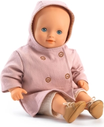 Rosa Mantel für Puppe Djeco