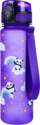 Tritan-Trinkflasche mit Panda- und Regenbogenmotiv 500 ml