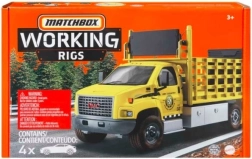 Matchbox Working Rigs – Baufahrzeuge, 4-teilige Set