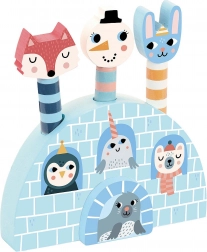 Holzspiel Tiere Island