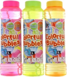 Seifenblasen Colorful Bubbles 1 l – Farbmischung