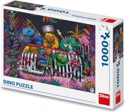 Puzzle Monster auf Ausflug