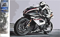 Diamantmalerei NORIMPEX – Straßenmotorrad 30 × 40 cm