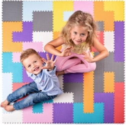 Schaumstoff-Bodenpuzzle TETRIS PLASTICA 120 × 120 cm