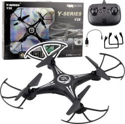 Drohne mit Fernsteuerung, leicht und wendig mit Gyroskop und LED