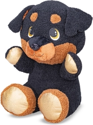 Plüsch-Rottweiler 24 cm sitzend