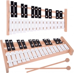 Chromatische Holz-Glockenspiele 27 Töne mit Schlägeln