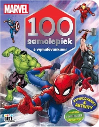 100 Aufkleber mit Ausmalbildern MARVEL