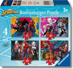 Ravensburger Puzzle Marvel: Spider-Man 4-in-1 (12–24 Teile)