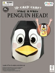 Fiesta Crafts Kreatives Set 3D-Maske Pinguin
