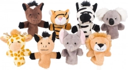 Fingerpuppenset – Wildtiere, 8 Stk.