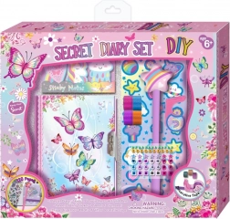 Tagebuch-Set mit Dekorationen