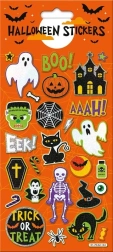 Halloween-Aufkleber orange