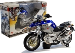 Batteriebetriebenes Kinder-Motorrad mit Licht und Musik – blau