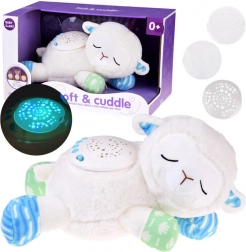 Projektorlampe Maskottchen Schäfchen Bär Sterne Schlaflieder Geräusche ZA4797