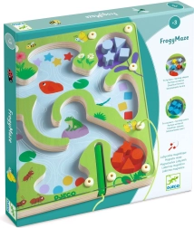 DJECO magnetisches Spiel FrogyMaze