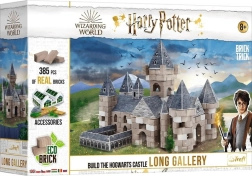 TREFL Brick Trick Harry Potter Lange Galerie XL Bauset aus echten Ziegeln (385 Teile)