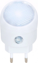 Nacht-LED-Steckdosenlicht mit Dämmerungssensor, weiß