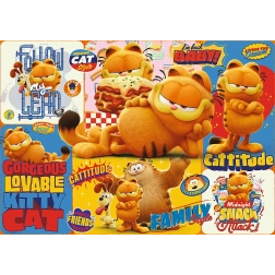 Puzzle 1000 Teile Garfield – Abenteuer (Trefl)