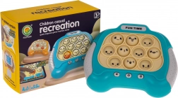 Interaktives logikspiel in Gamepad-Form für Kinder – Blau