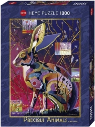 Puzzle 1000 Teile – Kaninchen (Kostbare Tiere)