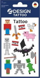 Pixel-Tattoo für Kinder