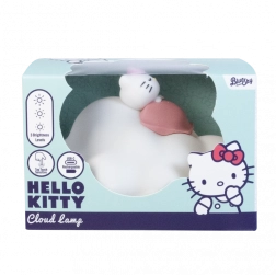 Nachtlampe Hello Kitty Wölkchen, touchgesteuert und wiederaufladbar