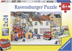 Ravensburger Puzzle Feuerwehr 2x24 Teile