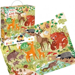 CzuCzu Puzzle Wilder Wald 40 Teile