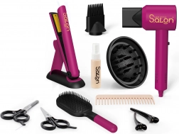 Kosmetikset für Kinder mit Föhn und Glätteisen