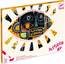 Djeco Kreativset Brooklyn – Street-Art-Poster und Skizzenhefte mit Filzstiften