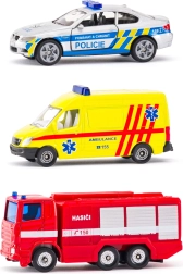 SIKU Rettungsfahrzeug-Set, tschechische Version