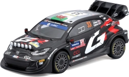Metallmodell Bburago 1:43 Toyota GR Yaris Rally1 Hybrid Nr. 33 Evans in Geschenkbox
