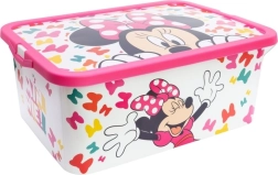 Kunststoff-Aufbewahrungsbox 13 l MINNIE mit Deckel