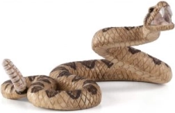 Mojo Klapperschlangen-Figur – realistisches Tier für Kinder und Sammler