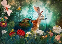 Puzzle Fantastische Fauna Jackalope 1000 Teile