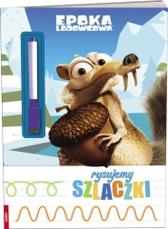 Ice Age: Linien und Formen zeichnen – abwischbares Buch mit Stift