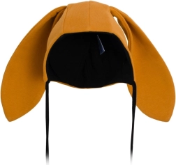 Baby-Baumwollmütze mit Öhrchen New Baby Favorite braun (9–12 Monate)