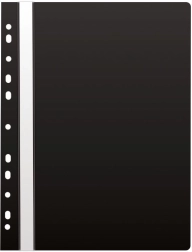 Schnellhefter A4 mit Euro-Lochung schwarz
