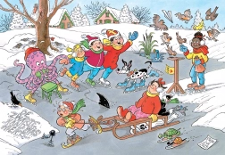 Jumbo Puzzle Jan van Haasteren Junior: Skaten 240 Teile