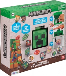 Minecraft 3D Aufkleber-Hersteller Creeper