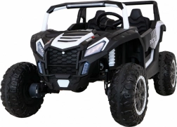 Elektrisches Kinder-Buggy ATV Racing 4x4 für 2 Kinder – Weiß