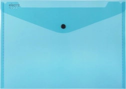 Dokumententasche mit Druckknopf A4 ELECTRA, dunkelgrün