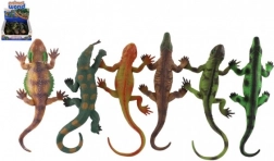 Set aus Gummikreationen mit Saugnapf in einer Box