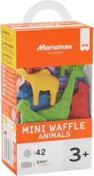 Kreatives Bausteinset Mini Waffle Tiere 42 Stück