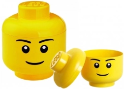 Lego Aufbewahrungskopf L – Junge