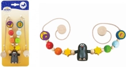 Kinderwagenanhänger mit dem Maulwurf