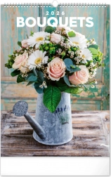 Wandkalender Blumenstrauß 2026