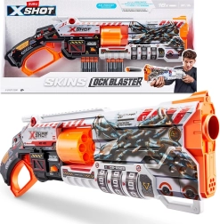 X-Shot Skins Lock Blaster mit drehbarem Magazin