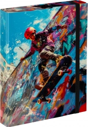 Mappen für Schulhefte A5 Skatepark